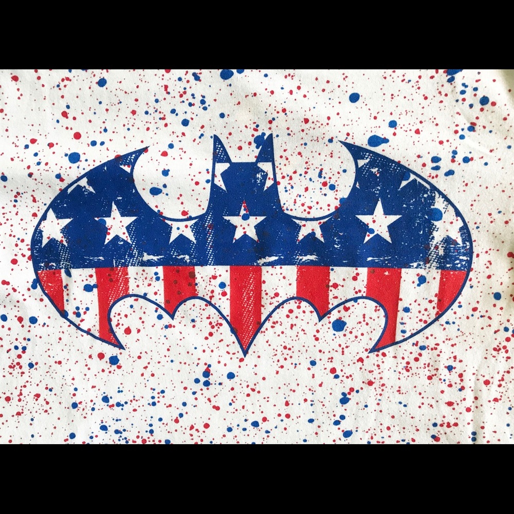 Men’s Batman Speckled Tee - Picture 2 of 2